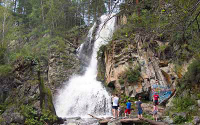 Камышлинский водопад
